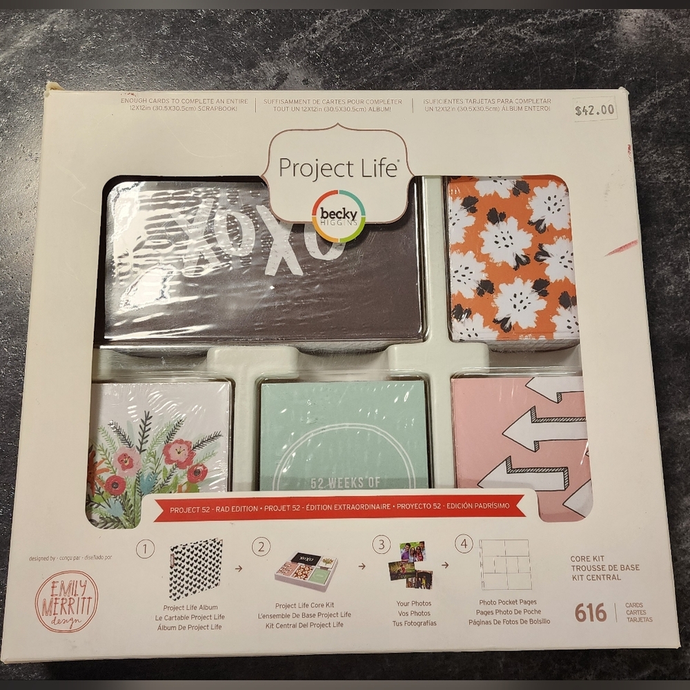 Project Life #52 Rad Edition     616 Cards
